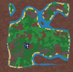 The minimap to