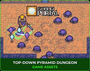 Top-Down Pyramid Dungeon